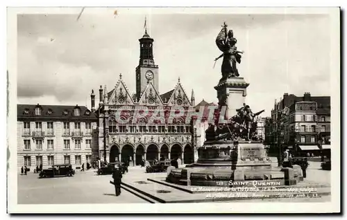 Ansichtskarte AK Saint Quentin Le monument de la Defense