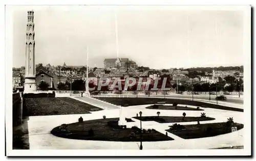 Cartes postales Saint Quentin Le Jardin de la Gare et la Baslilque