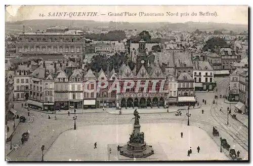 Cartes postales Saint Quentin Grand Place