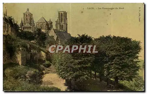 Cartes postales Laon Les Promenades du Nord