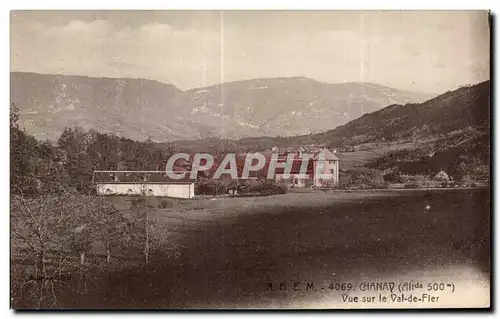 Ansichtskarte AK Chanay Vue sur le Val de Fier