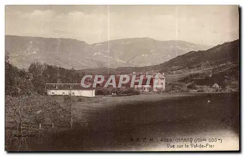 Cartes postales Chanay Vue sur le Val de Fier