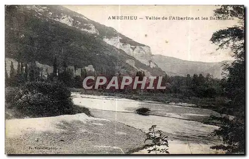 Cartes postales Amberieu Vallee de l Albarine et les Balmeties