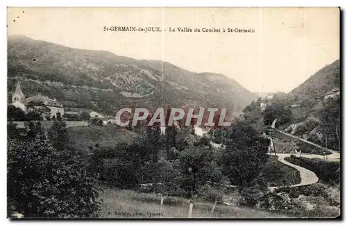 Cartes postales St Germain de Joux La Vallee du Combet a St Germain