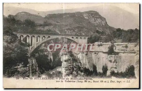 Cartes postales Enu de Bellegarde Pont du Moulin des Pierres
