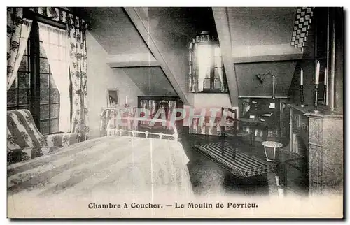 Cartes postales Chambre a Coucher Le Moulin de Peyrieu
