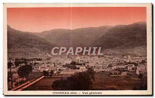 Cartes postales Oyonnax Ain Vue generale
