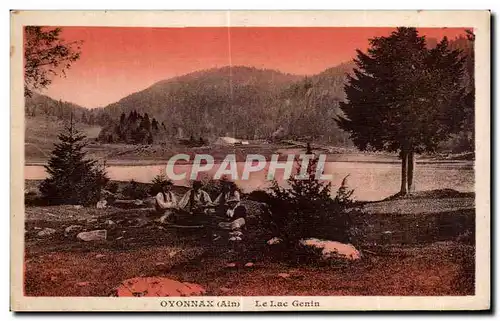 Ansichtskarte AK Oyonnax Ain Le Lac Genin