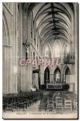 Cartes postales Belley Interieur de la Cathedrale