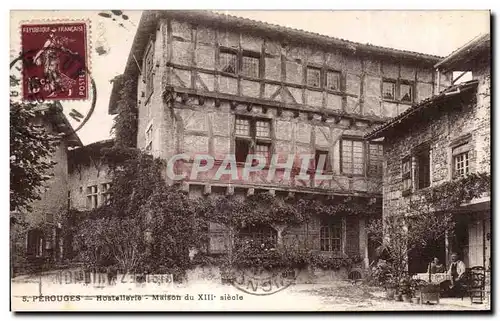 Cartes postales Perouges Hostellerie Maison du XIII siecle