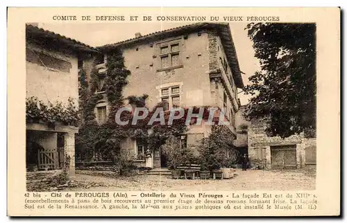 Cartes postales Cite de Perouges Ain Ostellerie du Vieux Perouges