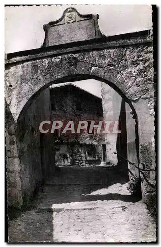 Cartes postales Cite de Perouges Ain La Porte d En bas et Incription du slege de 1458