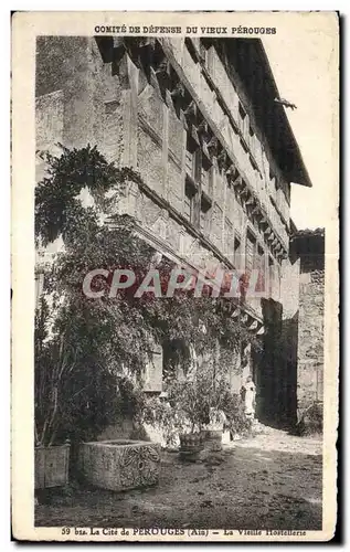 Cartes postales Perouges La Cite de la Perouges Ain La vieille hostellerie
