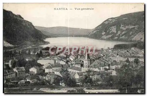 Cartes postales Nantua Vue generale