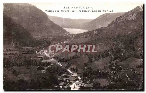Ansichtskarte AK Nantua Ain Vallee des Neyrolles Pradon et Lac de Nantua
