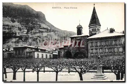 Cartes postales Nantua Place d Armes