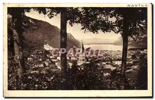 Cartes postales Nantua Ain Vue generale