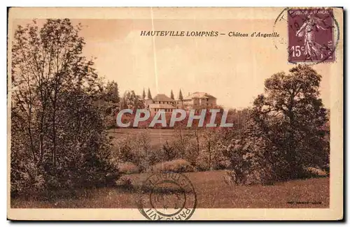 Cartes postales Hauteville Lompnes Chateau d Angeville