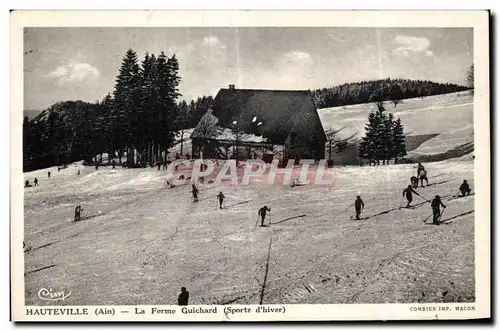 Ansichtskarte AK Hauteville Ain La Ferme Guichard