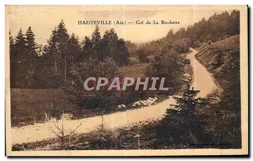 Cartes postales Hauteville Ain Col de la Rochette