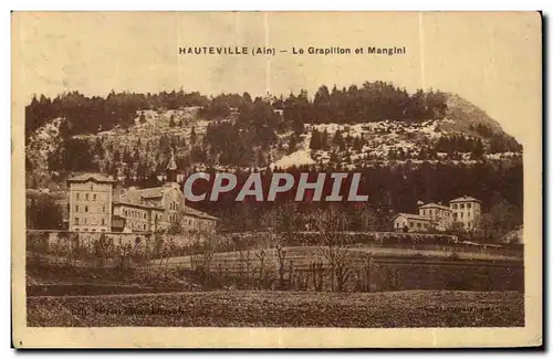 Cartes postales Hauteville Le Grapillon et Manginl