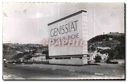 Cartes postales Barrage de Genissiat Ain Monument commemorrlif