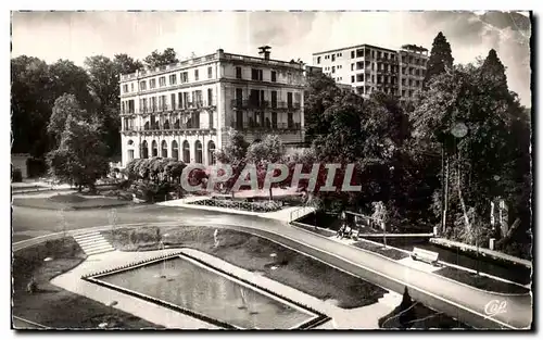 Ansichtskarte AK Divenne les Bains La Place et les Grands Hotel