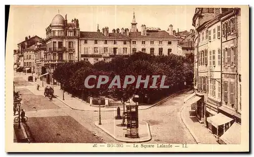 Ansichtskarte AK Bourg le square Lalande