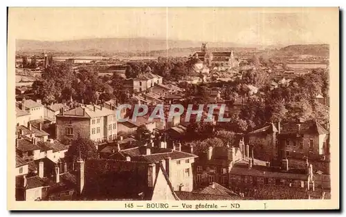 Cartes postales Bourg Vue generale