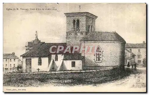 Cartes postales Eglise de Vianne Cure d Ars de 1818 a 1859