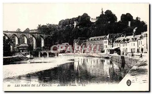 Cartes postales Les Bords De La Rance Arrivee a Dinan