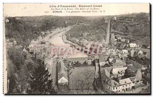 Cartes postales Dinan Vue Generale General View