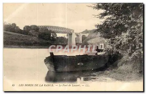 Ansichtskarte AK Les Bords De La Rance Le Pont de Lessart