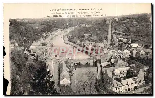 Cartes postales Dinan Vue Generale General View