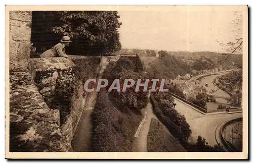 Cartes postales Dinan La Vallee de la Rance vue du Jardin Anglais