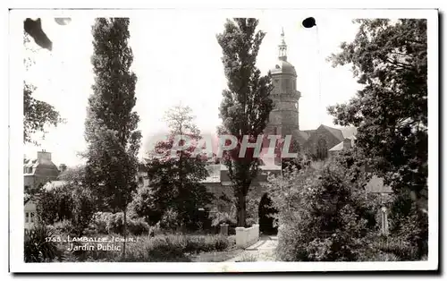 Cartes postales Lamballe Jardin public