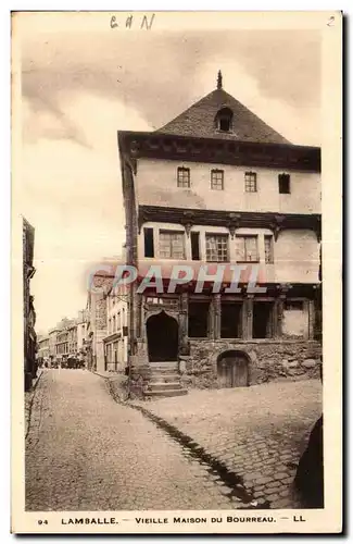 Ansichtskarte AK Lamballe Vieille Maison Du Bourreau