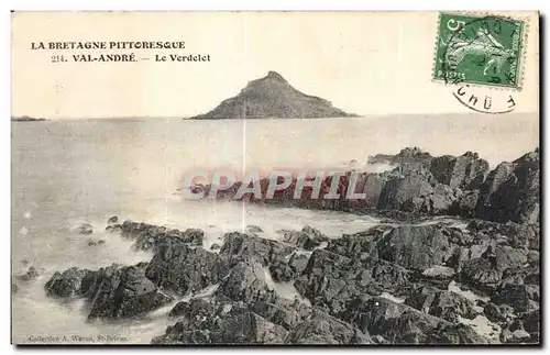 Ansichtskarte AK La Bretagne Pittoresque Val Andre Le Verdelet