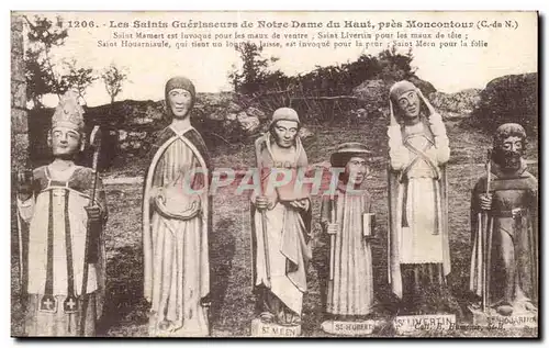 Cartes postales Les Saints Guerisseurs de Notre Dame du Haut pres Moncontour Saint Mamert est invoqne pour les m