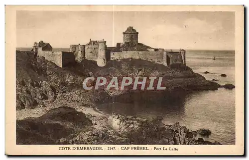 Cartes postales Cote D Emeraude Cap Frehel Cap Frehel Fort La Latte