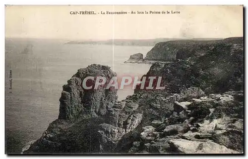 Cartes postales Cap Frehel La Fauconniere Au loin la Pointe de la Latte