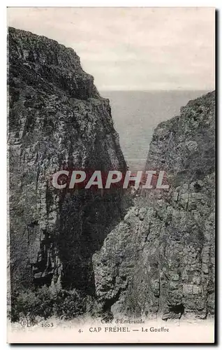 Cartes postales Cote d Emeraude Cap Frehel Le Gouffre