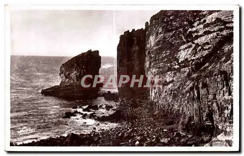 Cartes postales Falaises du Cap Frehel Retour de la Banche