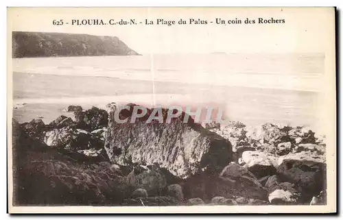 Ansichtskarte AK Plouha La Plage du Palus Un Coin des Rochers