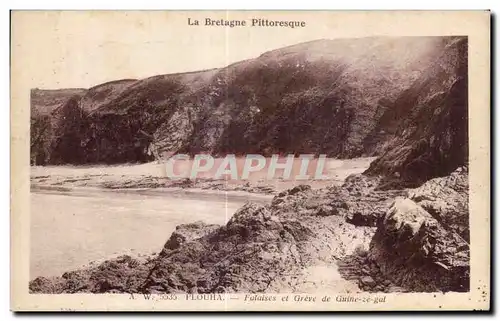 Cartes postales Plouha Falaises et Greve de Guine ze gal