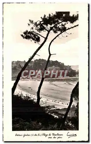 Ansichtskarte AK Perros Guirec Plage La Pointe de Testraou