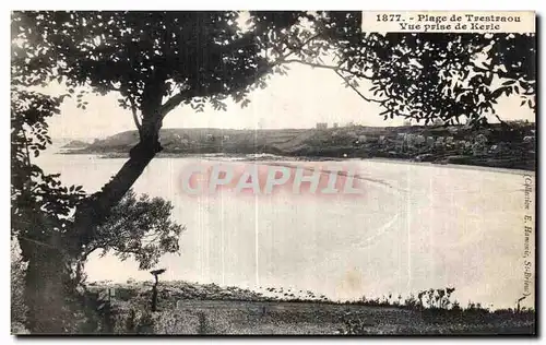 Cartes postales Plage de Trestraou Vue Prise de Keric