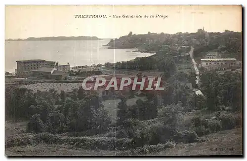 Cartes postales Trestraou Vue Generale de la Plage