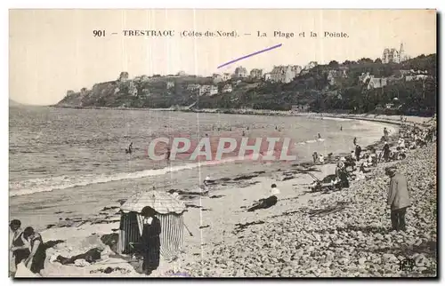 Cartes postales Trestraou la Plage et La Pointe