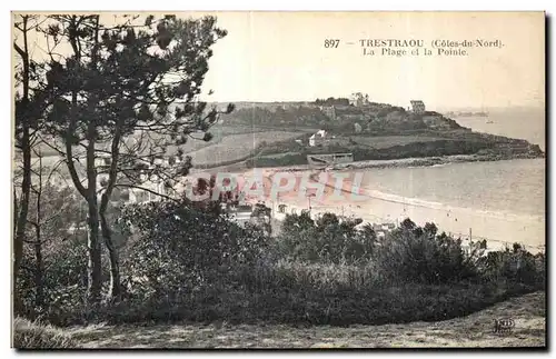 Cartes postales Trestraou la Plage et La Poinle